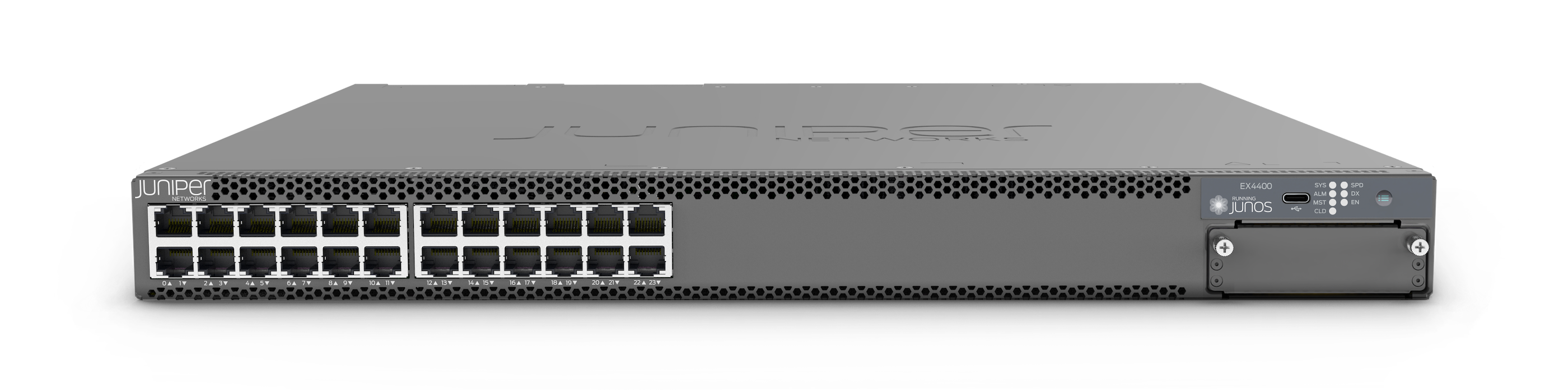 Juniper EX4400-24T - 24-Port 1GbE Switch Enterprise with 1U Access Juniper EX4400-24T - 24-Port 1GbE Switch Enterprise with 1U Access