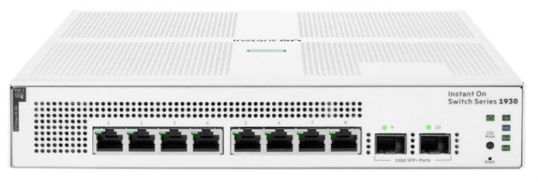 Aruba CX6100-12G-2G/24G-4G-12/24-Port SFP+ L2/L3 Non-PoE Cloud-Managed Switch