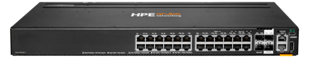 Aruba CX6200M 48G front view