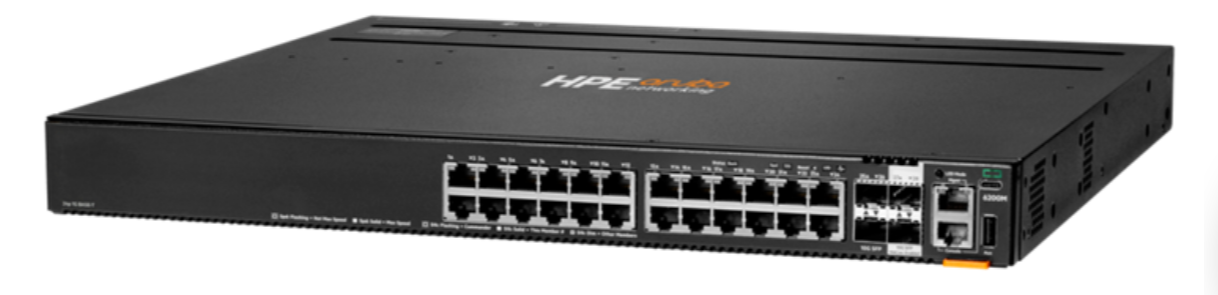 Aruba CX6200M 48G side view  