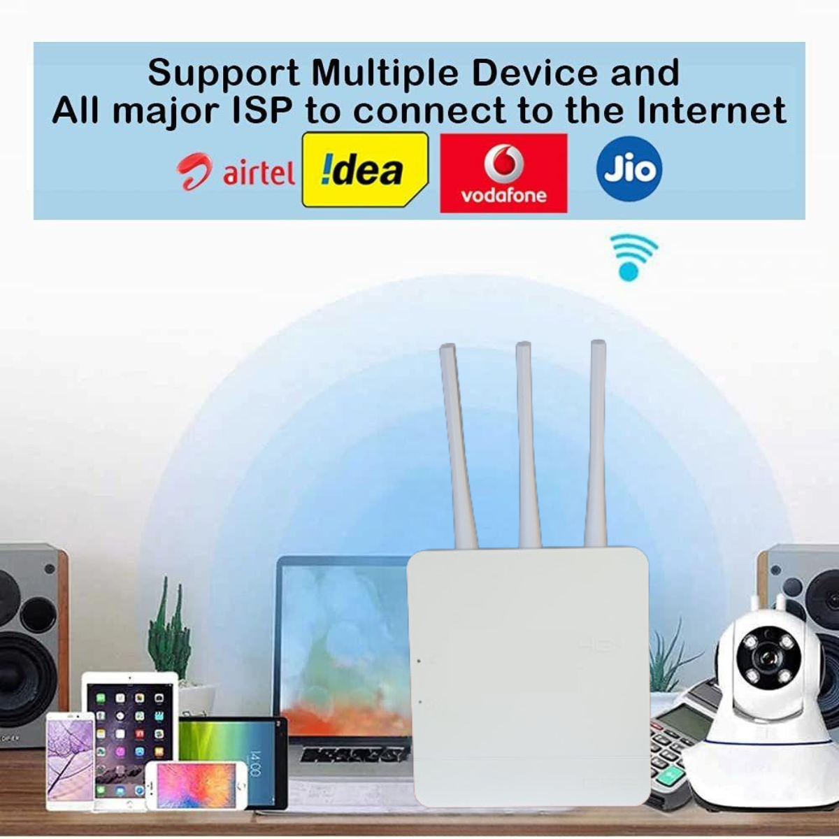 Grabnpay Grabnpay CPE MT-300H 5G & 4G Mobile Sim-based Wi-Fi Router with micro