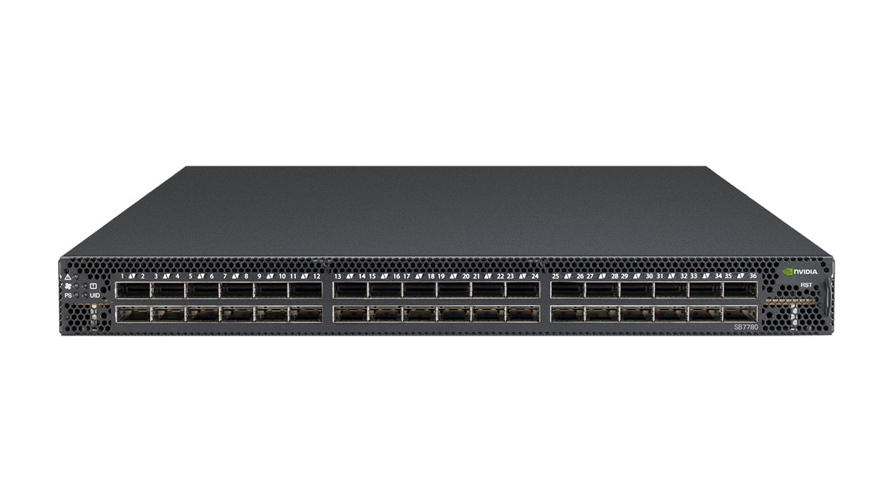 Mellanox nvidia EDR SB7780 / SB7880 100 Gb/s infiniband router switch