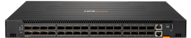 Aruba CX 8325P-32p-32 × 100GbE QSFP28 port High-Performance 1U, AC/DC PSU with PTP Class C & Data Plane