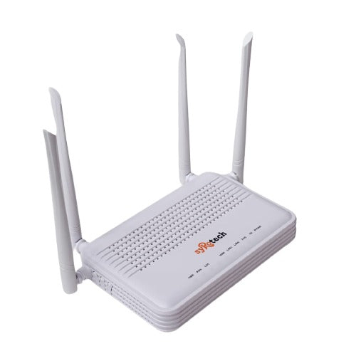 NetLink GPON ONT HG323DAC ( 2GE + 1POTS + AC WiFi ) 2.4 Ghz & 5 Ghz Du ...