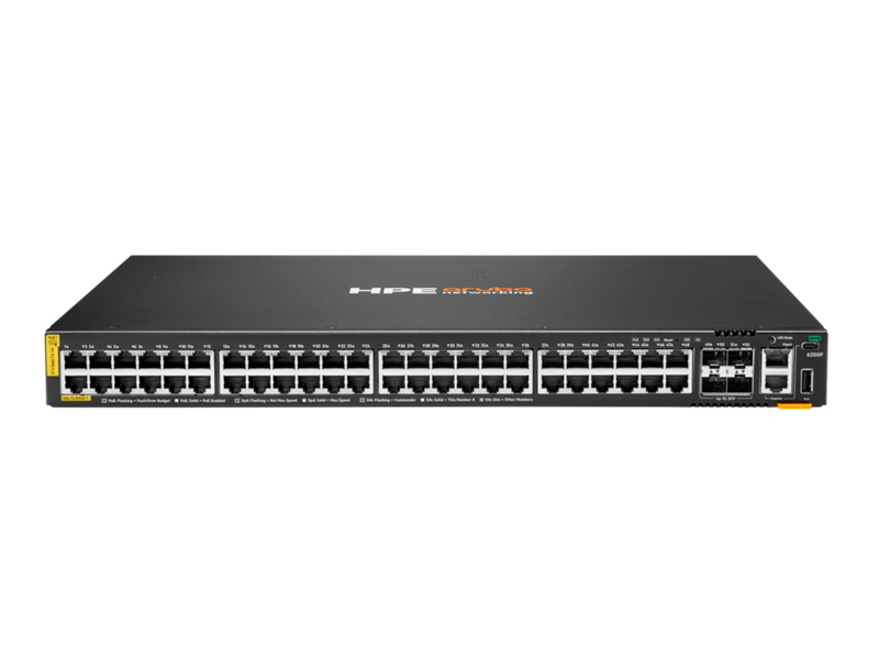 Aruba CX6200F 48P PoE+ switch