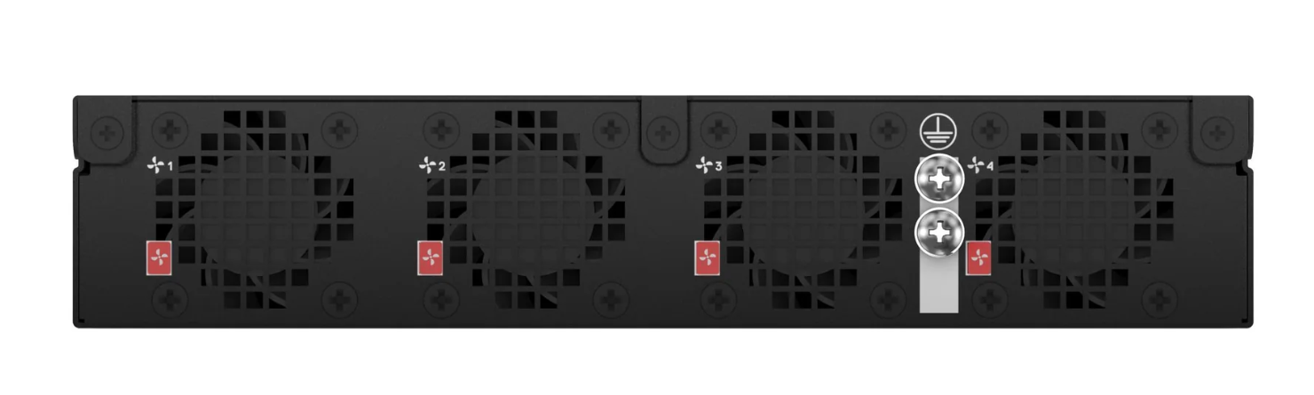 Dell EMC S5212F-ON mounted in a server rack environment