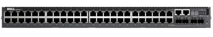 N3048ET-ON Switch port side
