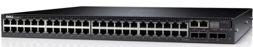 
Dell N3248P-ON Layer 3 managed PoE+ switch for enterprise networks