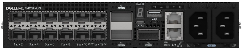 S4112T/F-ON 12-port switch