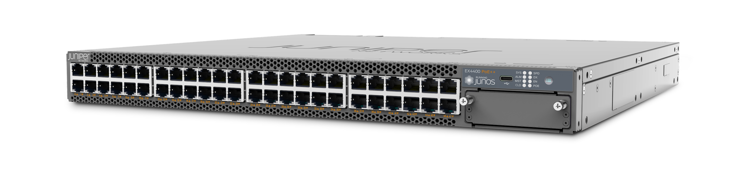 juniper EX4400-48MP PoE power switch