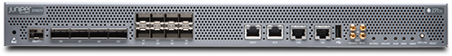 Juniper EX9251 - 1U Fixed Core/Aggregation Switch, 8× 10 GbE SFP+ + 4× 40/100 GbE QSFP28, Integrated RE, AC/DC Redundant Power, Junos Fusion Enterprise