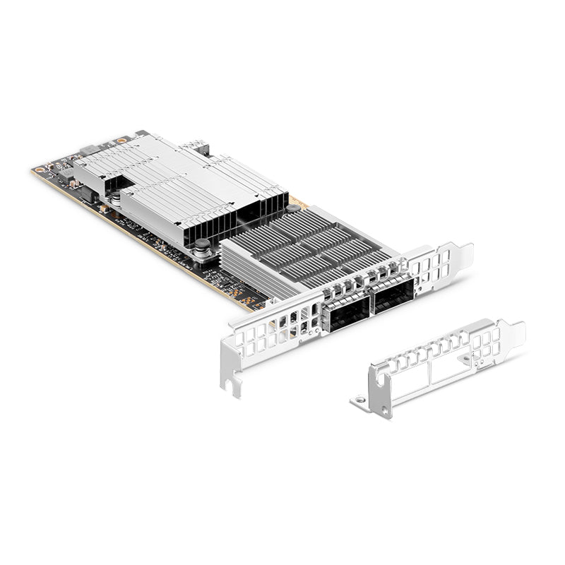 Low-profile Dual Port 400G NEAT NIC