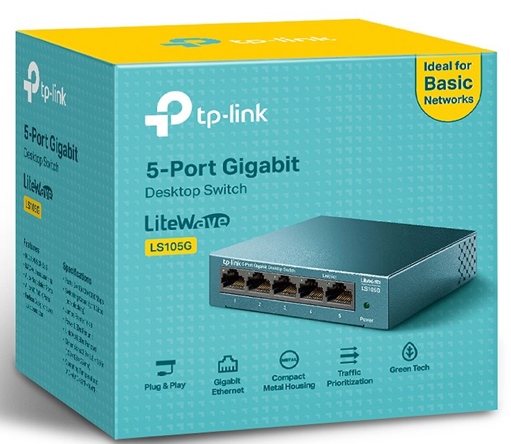 Plug-and-Play Network Switch