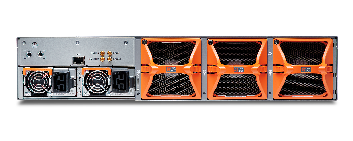 Juniper PTX10002-36QDD Rear view