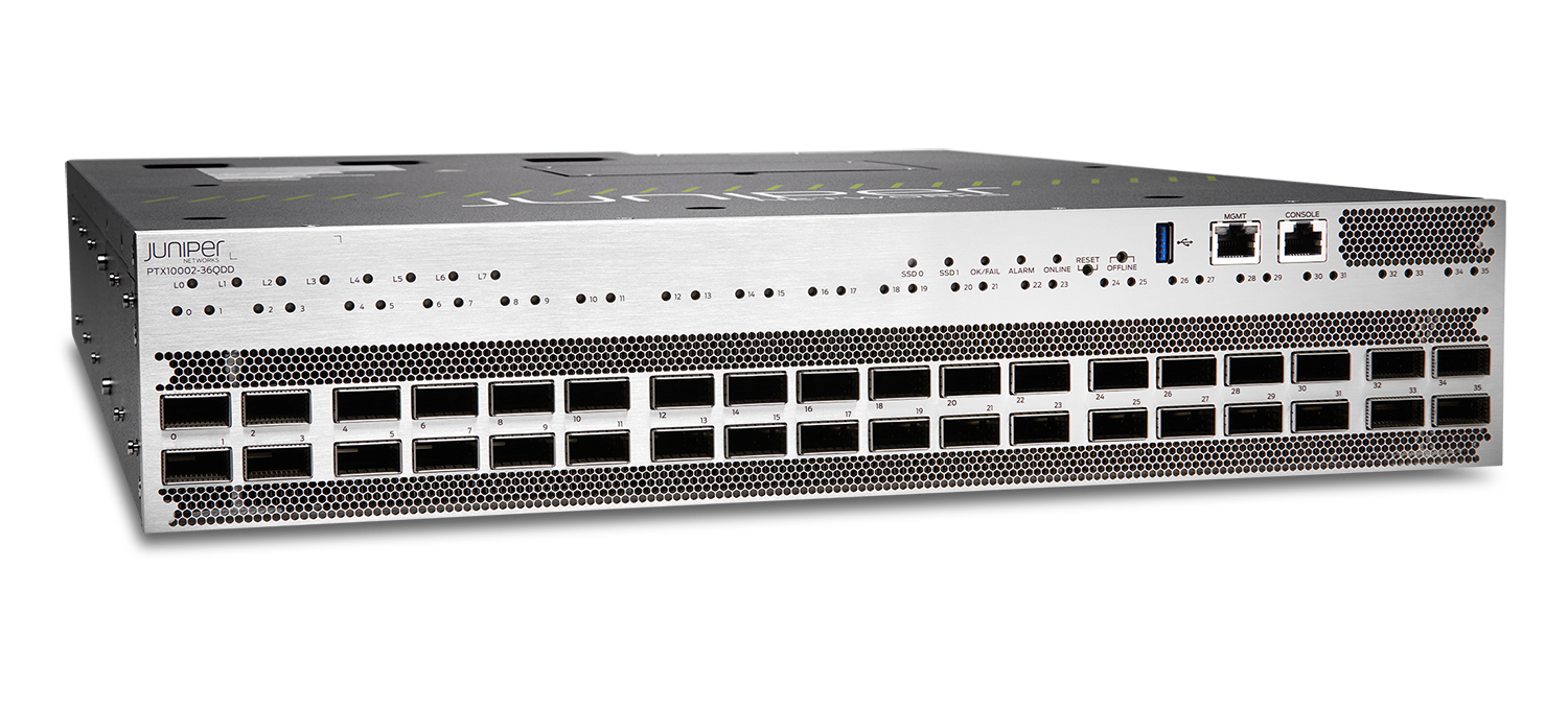 PTX10002-36QDD QSFP-DD router