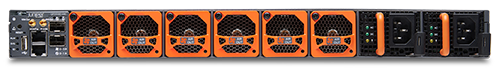 Juniper QFX5130-48C rear view