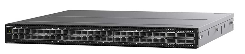 Dell EMC S5448F-ON switch with front-to-back AC airflow
