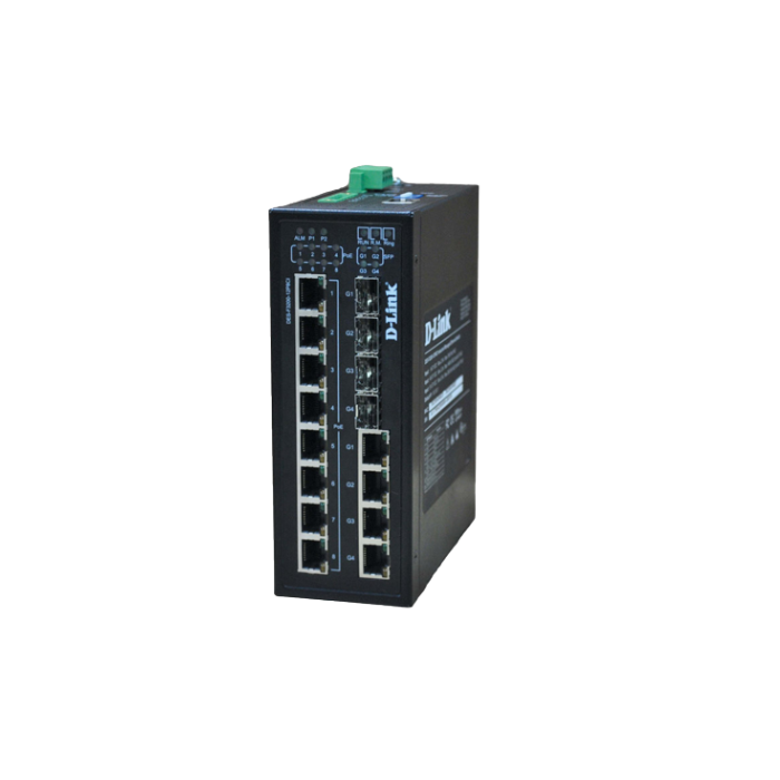 D Link-DES F3200 06PI & 08PI Industrial  Managed Switch,4 /4 x 10/100 Base- T PoE and 2/4 x 100/1000 Base X SFP combo,Layer 2 & 3 ACL