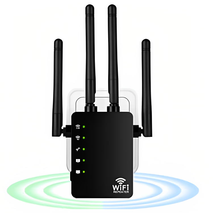 Mini 5G Wi Fi Range Extender WiFi5 Dual Band 2.4 Ghz 5 Ghz 1200