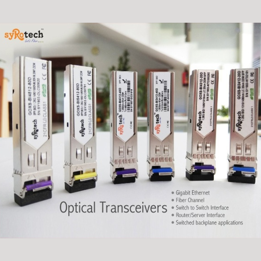 Syrotech-SFP-Transceiver Module-1G-CWDM-Dual Rate-1.25 Gbps -18 CWDM-D ...