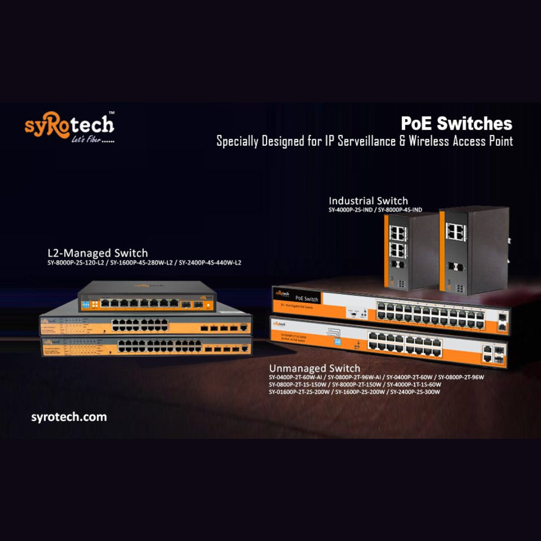 Syrotech-GPON-16 OLT-L3 switch-8GE -4* SFP-4* SFP+-Layer 2 Multicast ...
