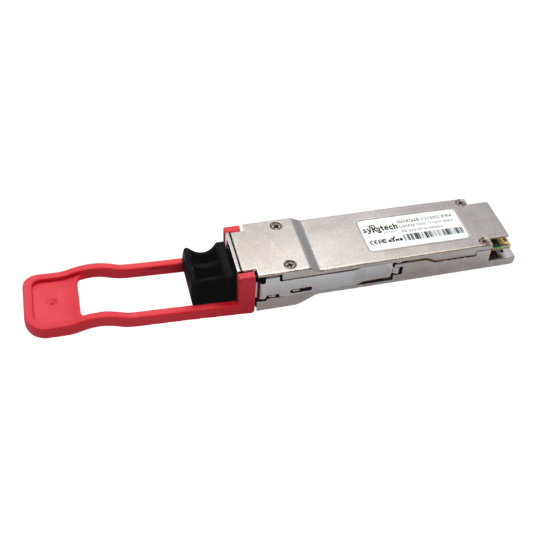 Syrotech-GOXQ28-100GBASE-ER4-transceiver module-QSFP28-MSA-LAN WDM-hot ...