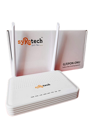 Syrotech -1GE+1FE+1POT+WIFI GPON 1110 WDONT 300 Mbps Single Mode Fiber ...